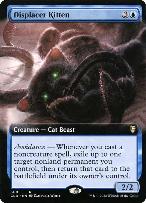 Displacer Kitten