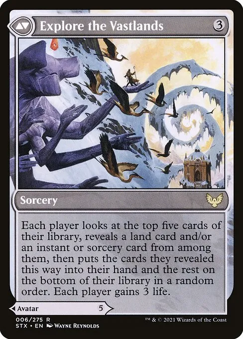 Wandering Archaic // Explore the Vastlands (reverso)